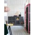 Шафа з дверцятами IKEA IVAR сіра сітка 80x83 см (704.829.48)