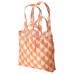 Господарська сумка IKEA SKYNKE білий помаранчевий (704.850.70)