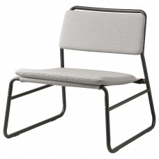 Крісло IKEA LINNEBACK світло-сірий (704.872.29)