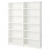Стеллаж для книг IKEA BILLY белый 160x28x202 см (790.178.37)