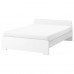 Каркас ліжка IKEA ASKVOLL білий ламелі LEIRSUND 160x200 см (790.305.08)
