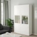 Комбінація шаф та стелажів IKEA BESTA білий 120x42x193 см (790.898.48)