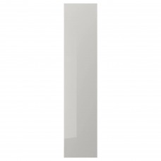 Дверца с петлями IKEA FARDAL глянцевый светло-серый 50x229 см (791.777.03)