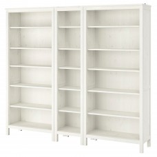 Стеллаж для книг IKEA HEMNES белый 229x197 см (792.311.54)