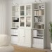 Комбинация шкафов и стелажей IKEA HAVSTA белый 203x47x212 см (792.659.26)