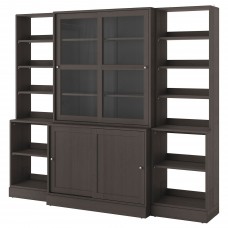 Комбінація меблів IKEA HAVSTA темно-коричневий 243x47x212 см (792.768.64)