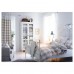 Каркас ліжка IKEA LEIRVIK білий ламелі LUROY 160x200 см (792.772.84)