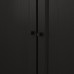 Книжный шкаф IKEA BILLY / OXBERG черно-коричневый 160x30x202 см (792.807.19)