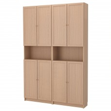 Книжный шкаф IKEA BILLY / OXBERG 160x30x237 см (792.807.57)