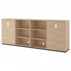 Стеллаж для книг IKEA GALANT беленый дуб 320x120 см (792.857.88)