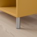 Комбинация шкафов на ножках IKEA EKET золотисто-коричневый 140x35x80 см (792.864.34)