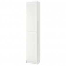 Книжкова шафа IKEA BILLY / OXBERG білий 40x42x202 см (793.041.26)