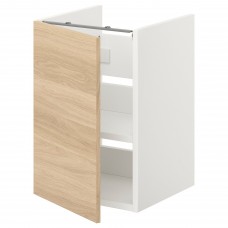 Напольный кухонный шкаф IKEA ENHET белый 40x40x60 см (793.211.21)