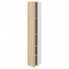 Висока шафа IKEA ENHET білий під дуб 30x30x180 см (793.224.89)