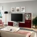 Комбінація шаф для TV IKEA BESTA білий 240x42x129 см (793.305.02)