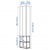 Комбинация шкафов и стеллажей IKEA ENHET антрацит 60x32x255 см (793.314.17)