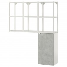 Комбінація шаф та стелажів IKEA ENHET білий 120x30x150 см (793.314.84)