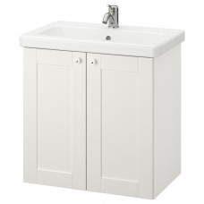 Шкаф для раковины IKEA ENHET / TVALLEN белый 64x43x65 см (793.365.23)