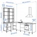 Угловая кухня IKEA ENHET антрацит (793.380.65)
