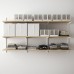 3 секции шкафа-стеллажа IKEA BOAXEL белый 187x40x101 см (793.841.80)