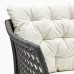 3-місний модульний диван IKEA JUTHOLMEN темно-сірий бежевий 210x73 см (793.851.65)