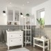 Набір меблів для ванної IKEA HEMNES / RATTVIKEN білий 82 см (793.881.21)