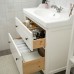 Набір меблів для ванної IKEA HEMNES / RATTVIKEN білий 82 см (793.881.21)