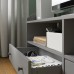 Комбінація шаф для TV IKEA HAUGA сірий 277x46x116 см (793.884.37)