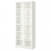 Шафа-вітрина IKEA BILLY / OXBERG білий 80x42x202 см (793.988.32)