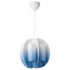 Світильник підвісний IKEA TRUBBNATE / HEMMA синій білий (794.191.32)