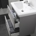 Набір меблів для ванної IKEA ENHET / TVALLEN сірий антрацит 64x43x65 см (794.198.44)