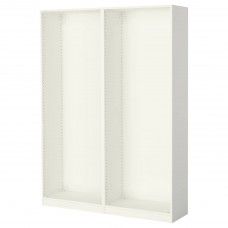 2 каркаса гардеробов IKEA PAX белый 150x35x201 см (798.953.03)