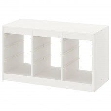Каркас стелажу IKEA TROFAST білий 99x44x56 см (801.538.00)