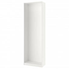Каркас гардероба IKEA PAX білий 75x35x236 см (802.074.93)