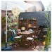 Полиця для стінової панелі IKEA APPLARO сад балкон коричневий 68x27 см (802.086.85)
