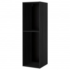 Каркас високої шафи IKEA METOD чорний 60x60x200 см (802.125.69)