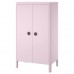 Гардероб IKEA BUSUNGE светло-розовый 80x139 см (802.290.08)