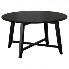 Журнальний столик IKEA KRAGSTA чорний 90 см (802.622.53)