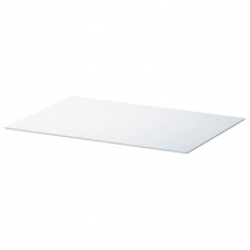 Верхняя панель для тумбы IKEA BESTA стекло белый 60x40 см (802.707.24)