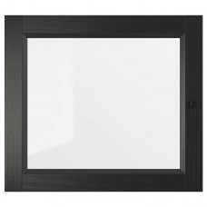 Скляні дверці IKEA OXBERG чорно-коричневий 40x35 см (802.756.13)