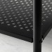 Лавка з відділенням для взуття IKEA PINNIG чорний 79 см (803.297.91)