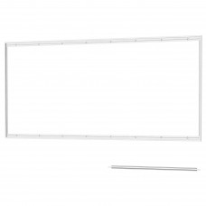 Рейка для настінної панелі IKEA LYSEKIL алюміній 120 см (803.351.17)
