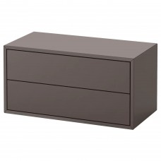 Шкафчик IKEA EKET темно-серый 70x35x35 см (803.449.23)