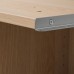 Додаткова кутова секція корпусних меблів IKEA PAX білений дуб 53x58x236 см (803.469.60)