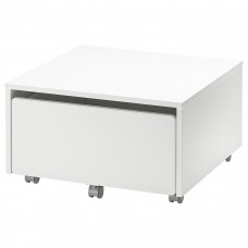 Ящик на коліщатках IKEA SLAKT білий 62x62x35 см (803.629.74)