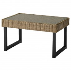 Садовый столик IKEA SOLLERON антрацит коричневый 92x62 см (803.736.18)