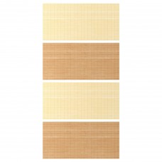 4 панели для рамы раздвижной двери IKEA FJELLHAMAR бамбук 100x201 см (803.738.64)