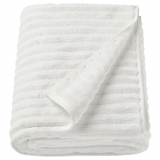 Банное полотенце IKEA FLODALEN белый 100x150 см (803.808.74)
