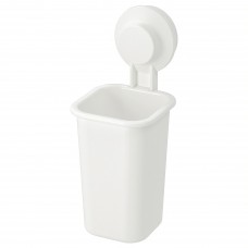 Контейнер для зубних щіток IKEA TISKEN білий (803.812.94)