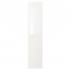 Скляні двері IKEA VARD білий 40x180 см (803.813.88)